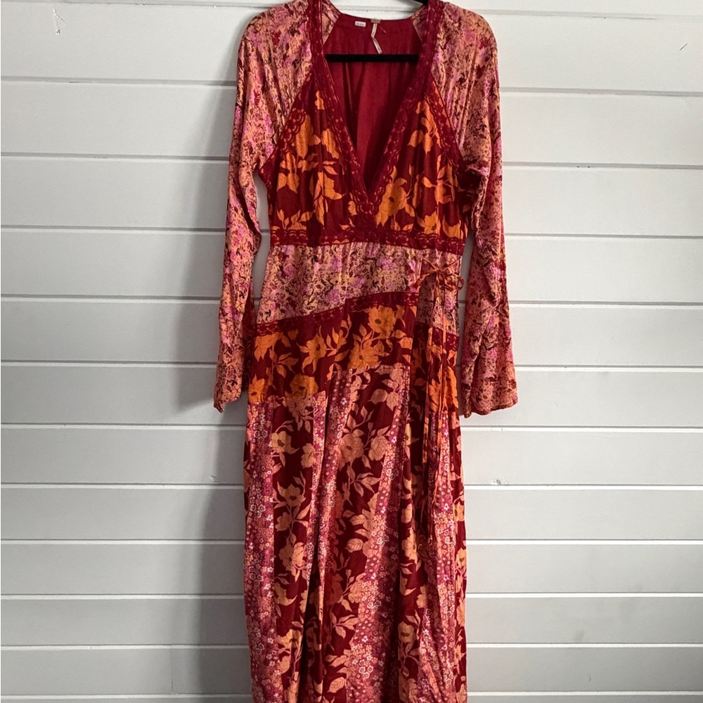Free People Wrap Maxi Dress
